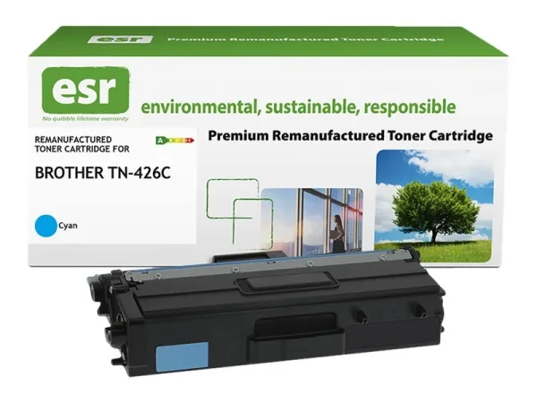 ESR cartr Brother TN-426C cyn reman 6.5k