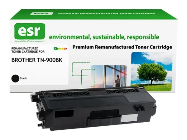 ESR cartr Brother TN-900BK blk reman 6k