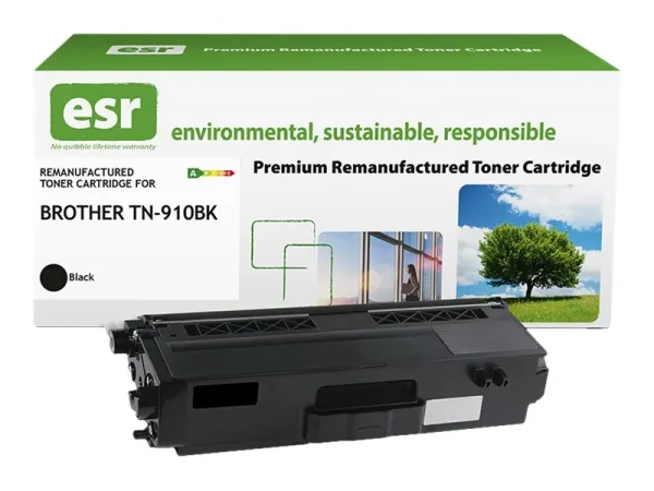 ESR cartr Brother TN-910BK blk reman 9k