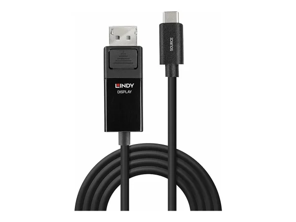 LINDY 3m USB Typ C an DP 4K60 Kabel HDR