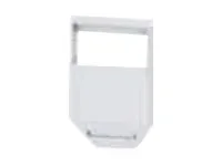 BACHMANN DESK2 Kabelfuhrung RAL9005