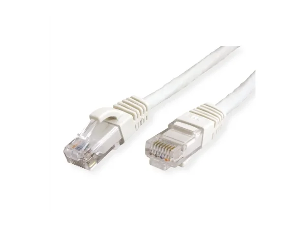 VALUE Patchkabel Kat6A ClassEA weiss 7m