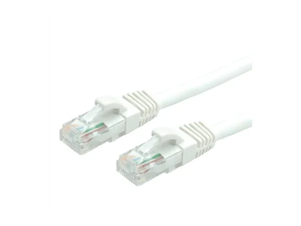 VALUE Patchkabel Kat6A ClassEA weiss 10m