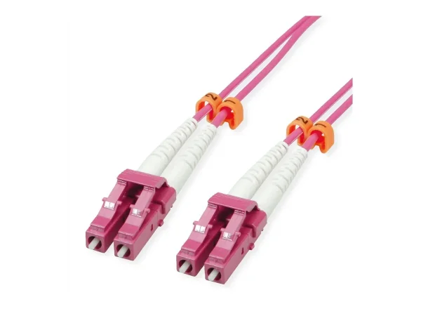 VALUE LWL-Kabel 50/125um OM4 violett 2m
