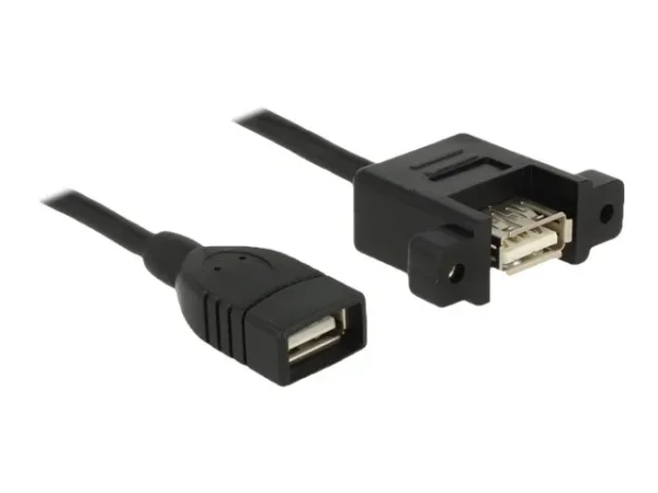 DELOCK Kabel USB 2.0 Typ-A Einbau 0,5 m