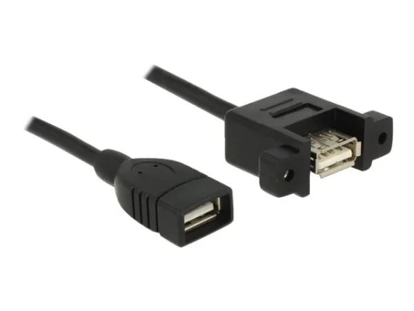 DELOCK Kabel USB 2.0 Typ-A Einbau 1 m