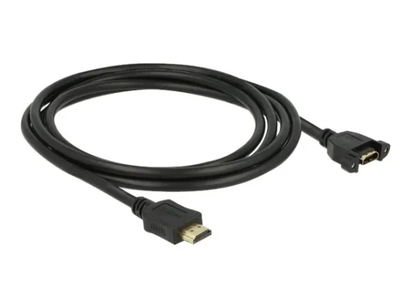 DELOCK Kabel HDMI-A zum Einbau 4K 2 m