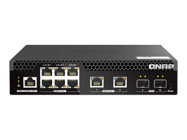 QNAP QSW-M2106P-2S2T 6 ports 2.5GbE RJ45