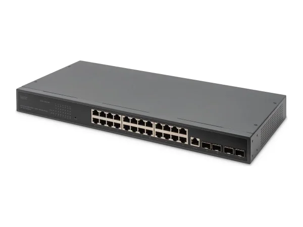 DIGITUS 24 Port GE 4 SFP+ L3 Switch