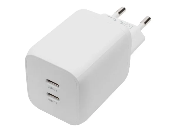 DIGITUS USB-C Mini charger 2-Port 65W