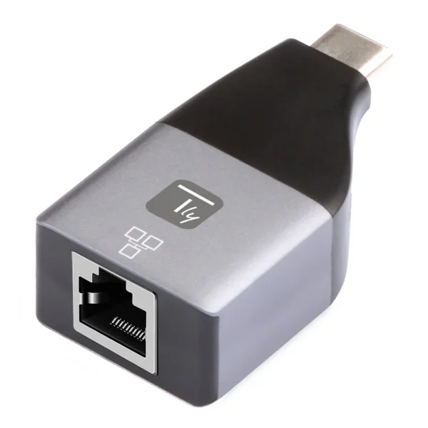TECHLY Adapter USB-C M auf RJ45 F