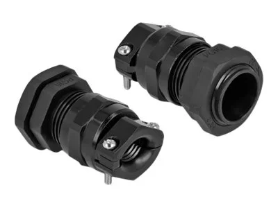 DELOCK Kabelverschraubung PG16 schwarz