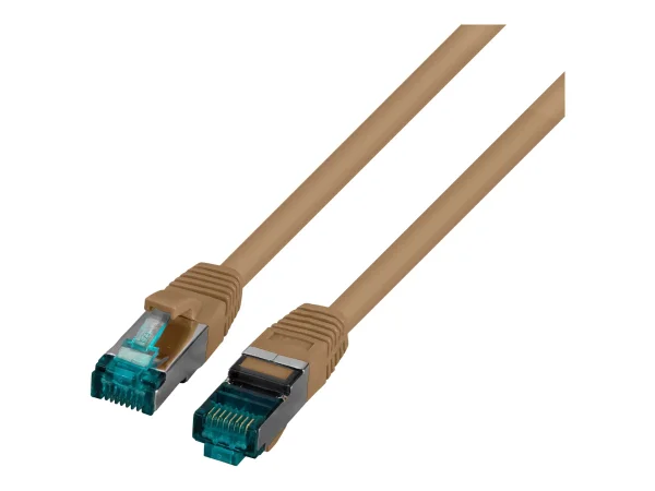 EFB Patchkabel S/FTP Cat6A BRAUN