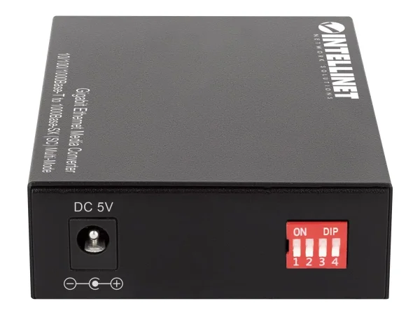 INT Gigabit Medienkonverter SC 550m Auto