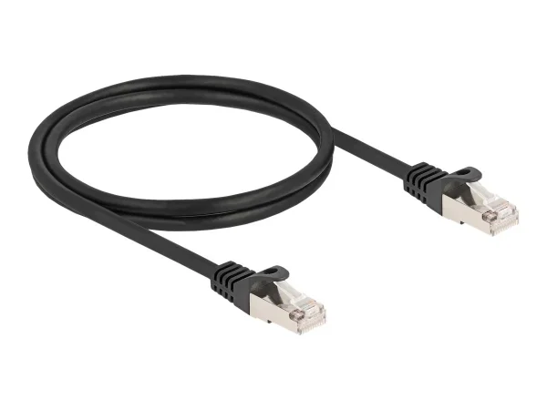 DELOCK Kabel RJ50 S/FTP 1m schwarz