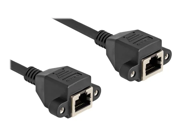 DELOCK RJ50 Verlängerungskabel S/FTP 1m