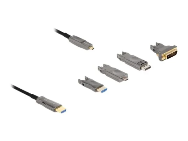 DELOCK Aktives Opt. 5in1 HDMI Kabel 10m
