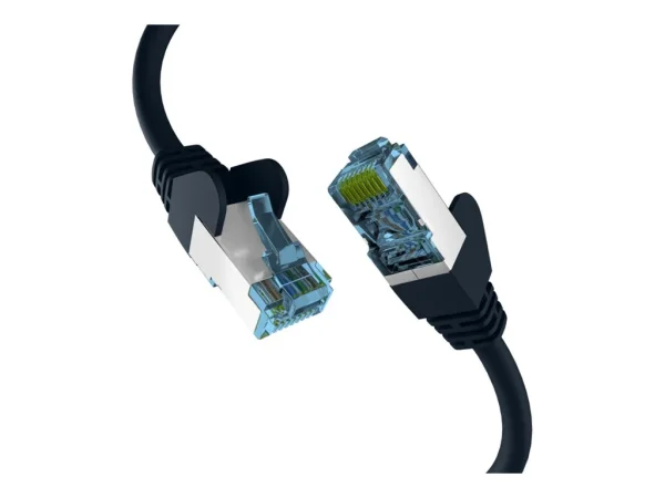 EFB Netzwerkkabel CAT6a S/FTP 25m sw