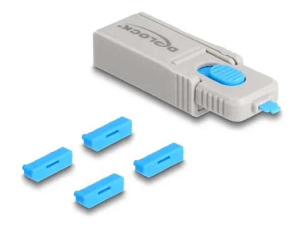 DELOCK DisplayPort Port Blocker Set 4 St