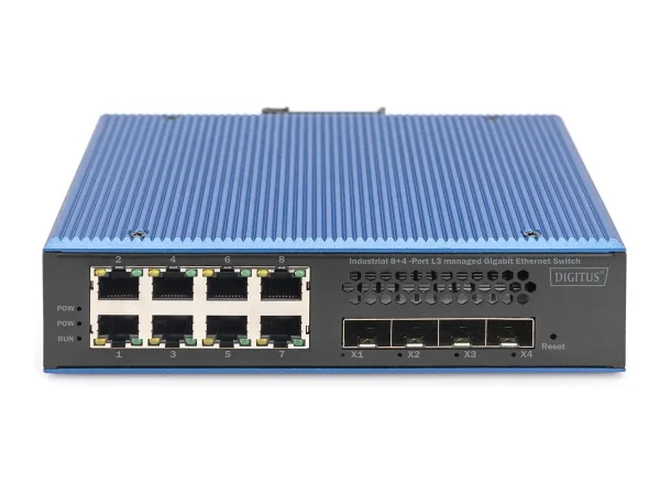 DIGITUS Ind. 8+4SFP+Port L3 managed