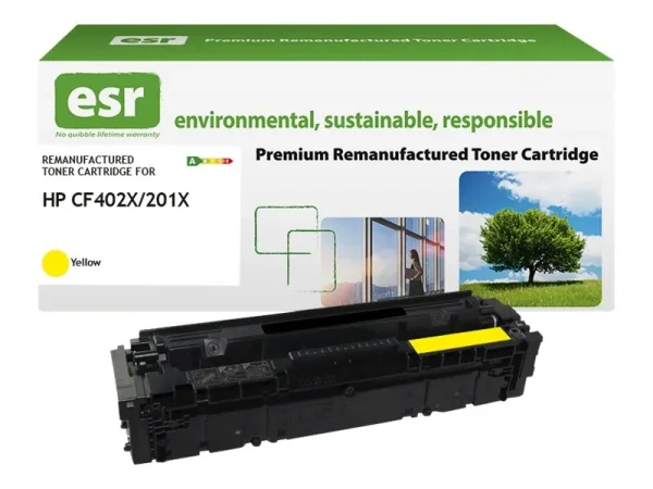 ESR cartr HP CF402X ylw reman 2.3k