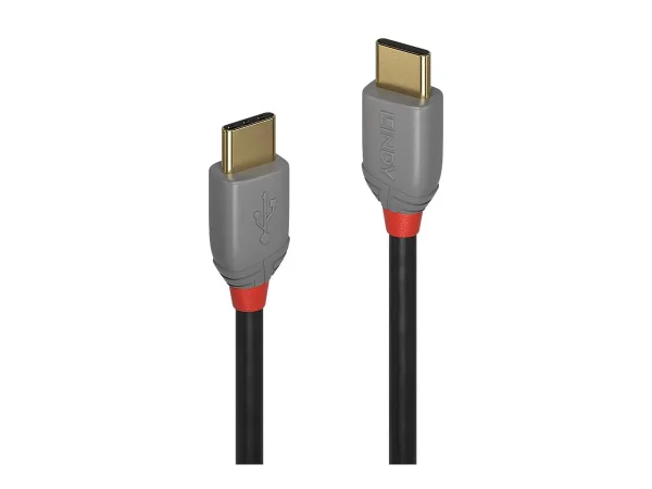 LINDY 0,5m USB 2.0 Typ C Kabel Anthra