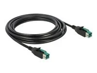 DELOCK PoweredUSB Kabel 12 V >12 V 4 m