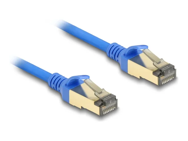 DELOCK RJ45 Netzwerkk Cat.8.1 1m blau