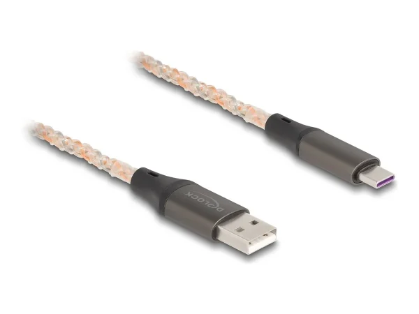 DELOCK USB 2.0 Kabel Typ-A zu USB Type-C