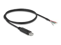 DELOCK Adapterk USB 2.0 Typ-A zu seriell