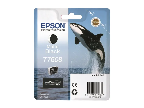 EPSON T7608 ink cartridge matte black
