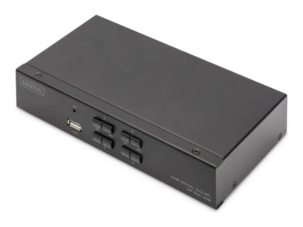DIGITUS KVM Switch 4x1 DP DP Out USB
