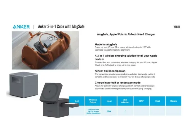ANKER Charge Cube with MagSafe