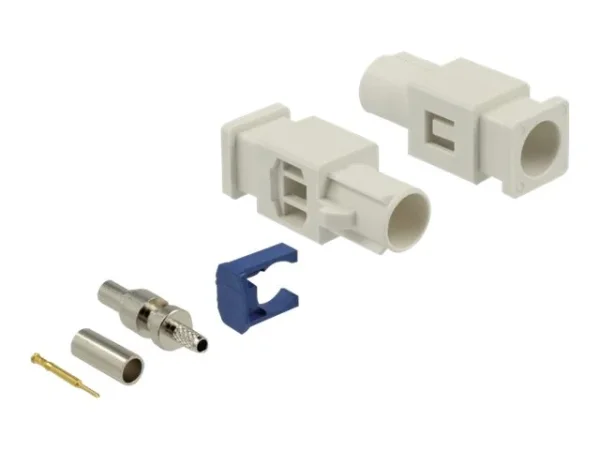 DELOCK FAKRA B Stecker Federpin Crimpen