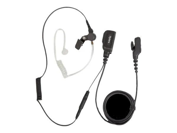 HYTERA Schwarze Sprechgarnitur