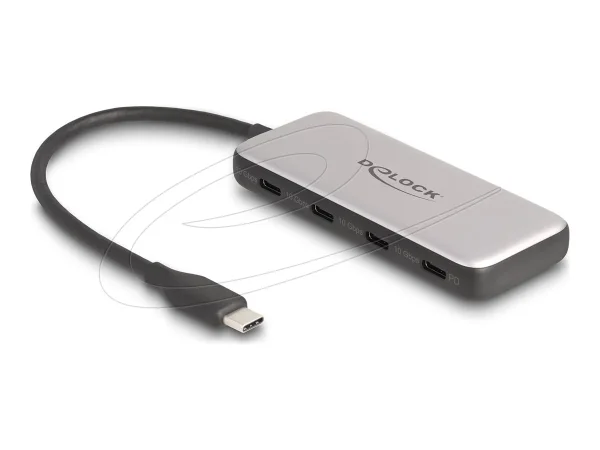 DELOCK USB 10 Gbps Type-C Hub PD 85 Watt