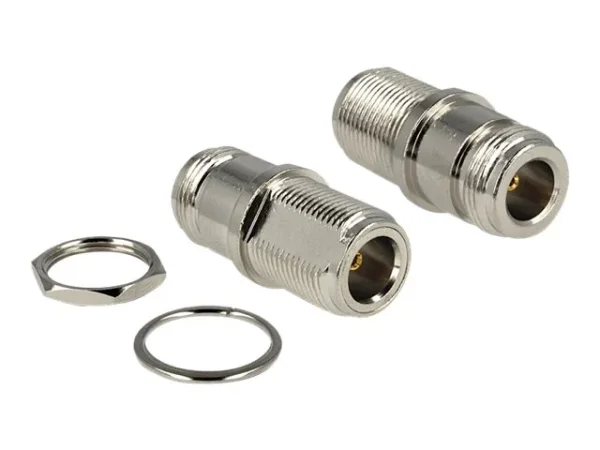 DELOCK Adapter N zu N Buchse zum Einbau