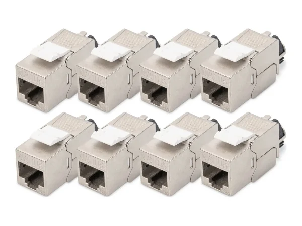 DIGITUS CAT 6A Keystone Jack shielded 8