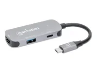 MH 3-in-1 Dock HDMI USB-A USB-C PD 4K60