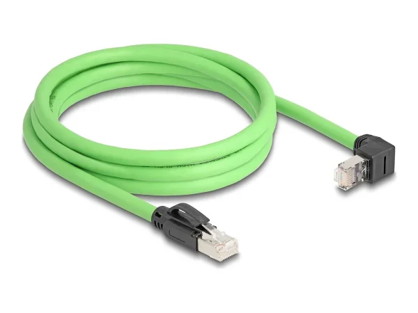 DELOCK RJ45 Netzwerkkabel Cat.6A 2m grun