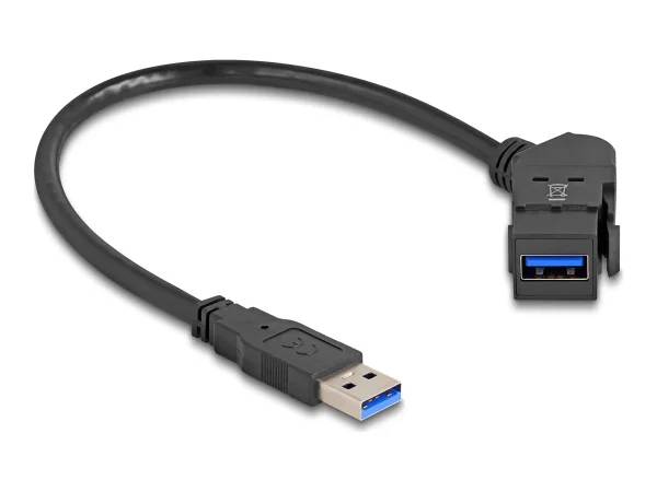 DELOCK USB 5 Gbps Typ-A Einbaubuchse 45