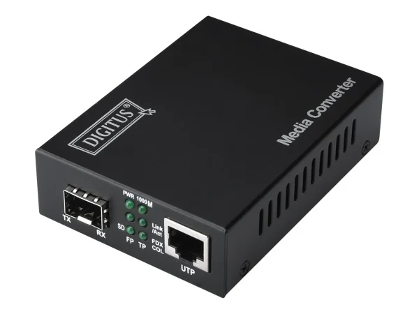 DIGITUS Gigabit Konverter RJ45 auf SC