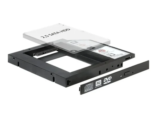 DELOCK Einbaur.Slim SATA 5,25 fur 2,5HDD