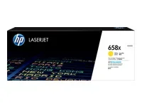 HP 658X Yellow LaserJet Toner Cartridge