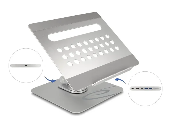 DELOCK Tablet und Notebook Ständer mit e