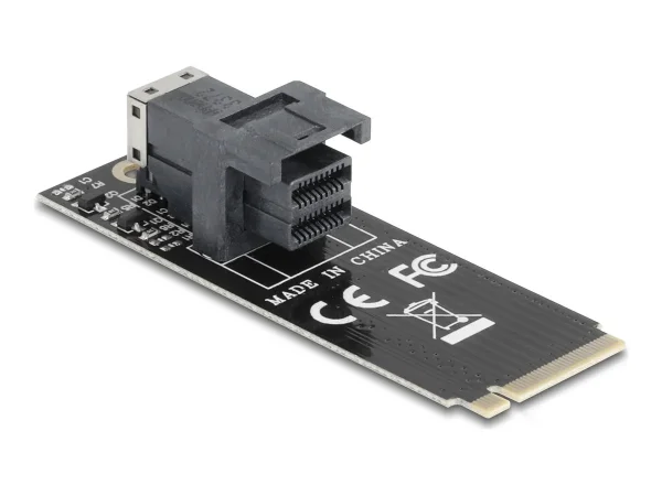 DELOCK Adapter M.2 Key M zu SFF-8643 NVM