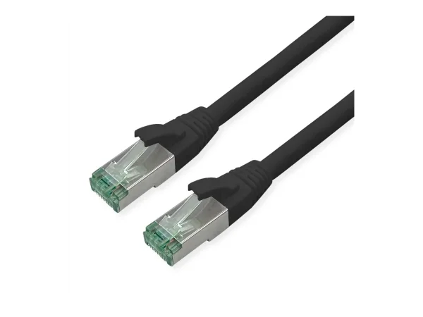 ROLINE RM Patchkabel Kat.6A sw 5m