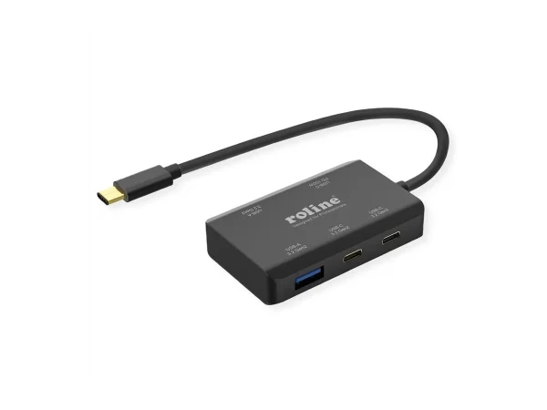 ROLINE USB 3.2 Gen 2 Hub 4fach 2x USB-A