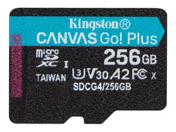 KINGSTON 256GB microSDXC Canvas w/o ADP