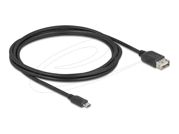 DELOCK USB 2.0 Kabel Typ Micro-B zu A 2m